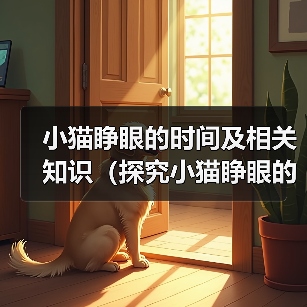 小猫睁眼的时间及相关知识(探究小猫睁眼的周期和原因)(图3) 小猫睁眼周期原因全攻略(图3)
