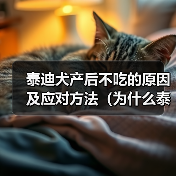 泰迪犬产后不吃原因及应对方法全攻略