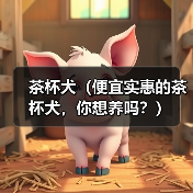 茶杯犬(便宜实惠的茶杯犬,你想养吗?)(图2) 便宜实惠的茶杯犬饲养全攻略(图2)