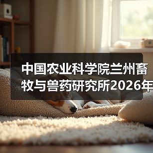 中国农业科学院兰州畜牧与兽药研究所2026年度招聘全攻略(图2)