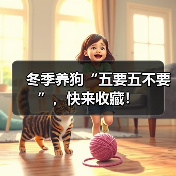 冬季养狗“五要五不要”,快来收藏!(图3) 冬季养狗五要五不要全攻略(图3)