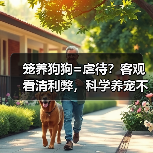 笼养狗狗=虐待?客观看清利弊,科学养宠不踩坑(图4) 笼养狗狗利弊全攻略(图4)
