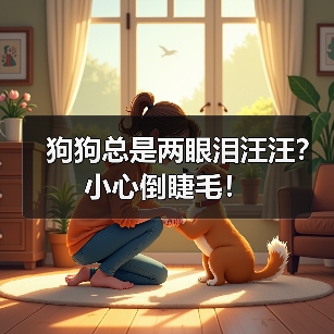 狗狗总是两眼泪汪汪?小心倒睫毛!(图4) 狗狗两眼泪汪汪?小心倒睫毛全攻略(图4)