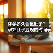 怀孕多久会显肚子?(孕妇肚子显现的时间表)(图4) 怀孕多久显肚子全攻略(图4)