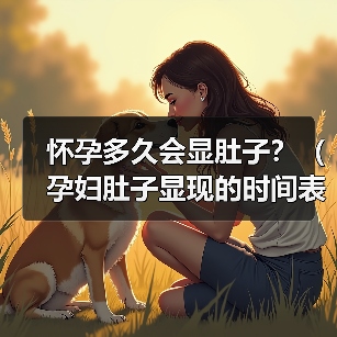 怀孕多久显肚子全攻略