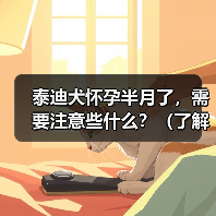 泰迪犬怀孕半月了,需要注意些什么?(了解泰迪怀孕期的重要知识,为宝宝的健康成长做好准备)(图4) 泰迪犬怀孕半月注意事项全攻略(图4)