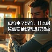 母狗奶狗驱虫时间及方法全攻略
