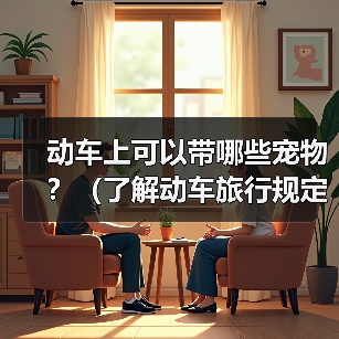 动车上可以带哪些宠物?(了解动车旅行规定,带上合适的宠物与你共享旅途)(图3) 动车带宠物全攻略(图3)