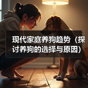 现代家庭养狗趋势(探讨养狗的选择与原因)(图3) 现代家庭养狗趋势探讨选择与原因全攻略(图3)