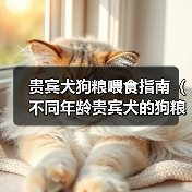 贵宾犬狗粮喂食指南(不同年龄贵宾犬的狗粮喂食标准)(图4) 贵宾犬狗粮喂食指南|不同年龄喂食标准(图4)