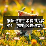 猫咪绝育手术费用是多少?(普通公猫绝育的价格和注意事项)(图3) 猫咪绝育手术费用及注意事项全攻略(图3)