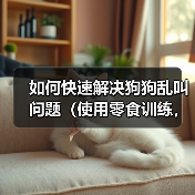 如何快速解决狗狗乱叫问题｜使用零食训练全攻略(图2)