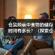 仓鼠颊囊中食物的储存时间有多长?(探索仓鼠颊囊的神奇能力及食物储存时间的关键因素)(图4) 仓鼠颊囊食物储存时间全攻略(图4)