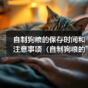 自制狗粮的保存时间和注意事项(自制狗粮的保存期限及存储要点)(图4) 自制狗粮保存期限及存储要点全攻略(图4)