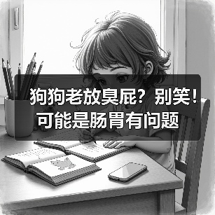 狗狗老放臭屁?别笑!可能是肠胃有问题(图3) 狗狗老放臭屁?饮食调理全攻略(图3)
