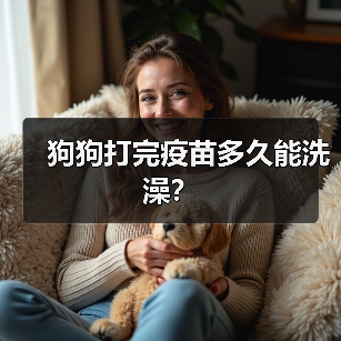 狗狗打完疫苗多久能洗澡?(图3) 狗狗打完疫苗多久能洗澡全攻略(图3)