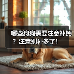 哪些狗狗需要注意补钙全攻略(图4)