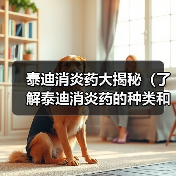 泰迪消炎药全攻略