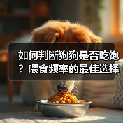 如何判断狗狗是否吃饱喂食频率最佳选择全攻略