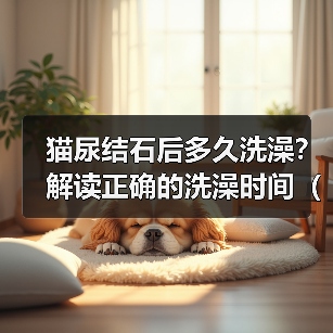 猫尿结石后洗澡时间全攻略