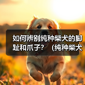 如何辨别纯种柴犬的脚趾和爪子?(纯种柴犬爪子的颜色是什么?)(图3) 如何辨别纯种柴犬脚趾爪子颜色全攻略(图3)