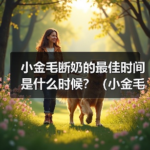 小金毛断奶时间指南｜科学选择影响健康发育