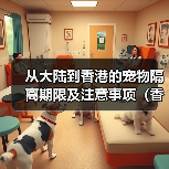 大陆宠物赴港隔离规定与注意事项｜全攻略(图3)