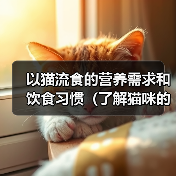 猫流食喂养指南：科学满足猫咪营养需求与健康习惯