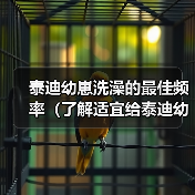 泰迪幼崽洗澡频率指南｜科学护理全解析(图2)