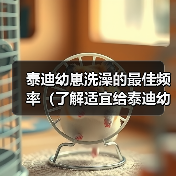 泰迪幼崽洗澡频率指南｜科学护理全解析(图4)