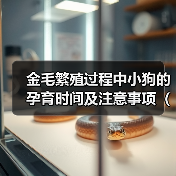 金毛繁殖过程中小狗的孕育时间及注意事项(金毛配种后多久能生小狗?)(图4) 金毛犬怀孕周期与护理要点|新手养狗指南(图4)
