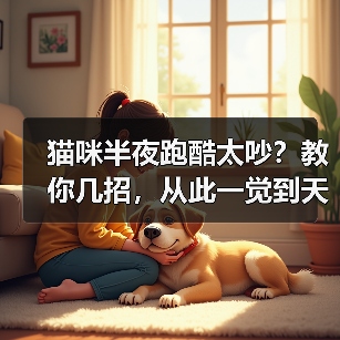 猫咪半夜跑酷太吵?教你几招,从此一觉到天亮!(图4) 猫咪半夜跑酷太吵?实用解决技巧|养猫指南(图4)