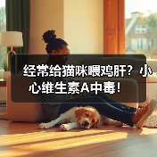 经常给猫咪喂鸡肝?小心维生素A中毒!(图3) 经常喂鸡肝小心维生素A中毒|猫主食安全指南(图3)