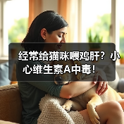 经常给猫咪喂鸡肝?小心维生素A中毒!(图1) 经常喂鸡肝小心维生素A中毒|猫主食安全指南(图1)