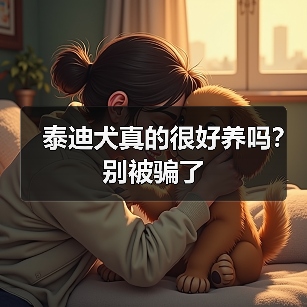泰迪犬真的很好养吗?别被骗了(图4) 泰迪犬真的好养吗?真实缺点全解析(图4)