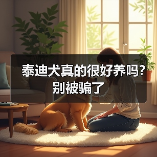 泰迪犬真的很好养吗?别被骗了(图2) 泰迪犬真的好养吗?真实缺点全解析(图2)