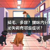 掉毛、多尿?猫咪内分泌失调有哪些症状?(图1) 猫咪掉毛多尿可能内分泌失调|常见症状与应对方法(图1)