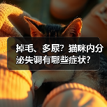 掉毛、多尿?猫咪内分泌失调有哪些症状?(图4) 猫咪掉毛多尿可能内分泌失调|常见症状与应对方法(图4)
