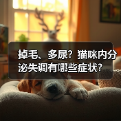 掉毛、多尿?猫咪内分泌失调有哪些症状?(图3) 猫咪掉毛多尿可能内分泌失调|常见症状与应对方法(图3)