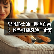 猫咪吃太油=慢性自杀?这些健康风险一定要警惕!(图3) 猫咪吃太油危害大健康风险全解析(图3)