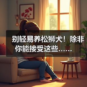 别轻易养松狮犬!除非你能接受这些……(图2) 松狮犬饲养注意事项|适合人群全解析(图2)
