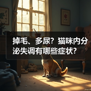 掉毛、多尿?猫咪内分泌失调有哪些症状?(图2) 猫咪掉毛多尿可能内分泌失调|常见症状与应对方法(图2)