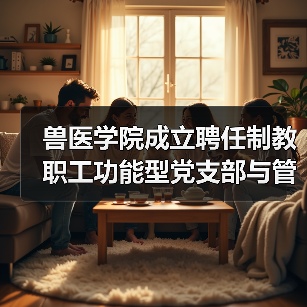 兽医学院成立聘任制教职工功能型党支部与管理委员会(图4) 兽医学院成立功能型党支部与管理委员会|组织建设新举措(图4)