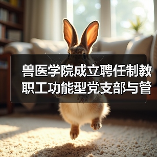 兽医学院成立聘任制教职工功能型党支部与管理委员会(图2) 兽医学院成立功能型党支部与管理委员会|组织建设新举措(图2)