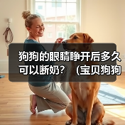 狗狗断奶时间与注意事项｜新手养狗全攻略
