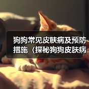 狗狗皮肤病类型及预防方法｜全面指南(图3)