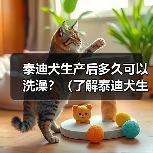 泰迪犬生产后洗澡时间及注意事项｜科学护理全攻略(图2)