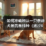 如何准确辨认一只泰迪犬是否是纯种(通过6个关键指标轻松识别泰迪犬的纯种程度)(图4) 泰迪犬纯种识别技巧|6大关键指标全解析(图4)