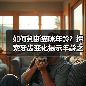 猫咪牙齿变化看年龄｜科学判断猫咪年龄全攻略