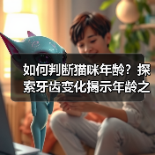 如何判断猫咪年龄?探索牙齿变化揭示年龄之谜(牙齿变化的秘密解读,从牙齿看猫咪年龄)(图4) 猫咪牙齿变化看年龄|科学判断猫咪年龄全攻略(图4)